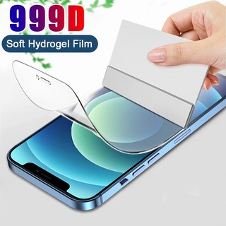 IPhone 12 11 Pro X XR XS Max 8 7 6 6s Plus SE 2020 15D Full Curved Screen Protector Hydrogel Film