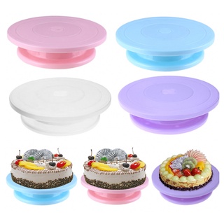 DIY Cake Plate Rotating Round Cake Turntable Baking Silicone Mold Cake Decorating Tools Rotary Table