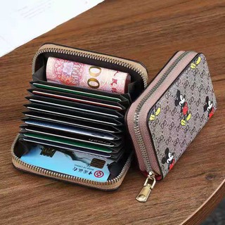 Mickey bag Korean Women's Fashion wallet Card Package Short Wallet Mini Wallet