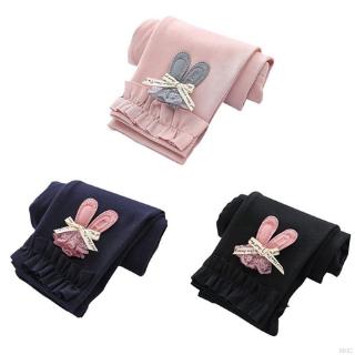 [SKIC]Toddler Baby Girls Cute Rabbit Pattern Leggings Children Stretchy Warm Trousers