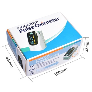 Finger Clip Oximeter Heart Rate Heartbeat Monitor Pulse Oximetry Detection (9)
