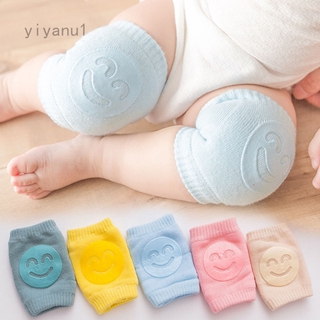 Terry baby socks elbow pads toddler crawling knee pads infant children's knee pads smiling knee pads