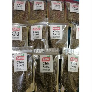 COD ORIGINAL BADIA CHIA SEEDS REPACKED IN 100G RESEALABLE POUCH