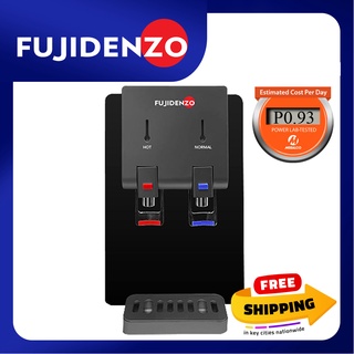 Fujidenzo Table Top Water Dispenser, 2 Options: Hot & Normal WD102 B (Black)