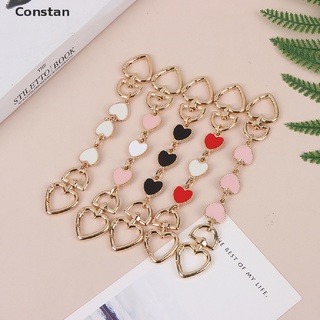 [Cons] Heart Shaped Replacement Chain Strap Extender For Purse Clutch Handbag Extension PH