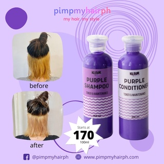 Purple Conditioner & Purple Shampoo (Purple Toner)
