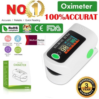 【ON HAND】Oximeter Monitor Fingertip Pulse Oximeter Monitor Blood Oxygen Pulse Rate Monitor