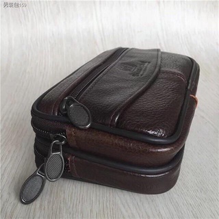 ✘✽▽Emi-PU Leather Men Cellphone Wallet For Belt &Belt Bag