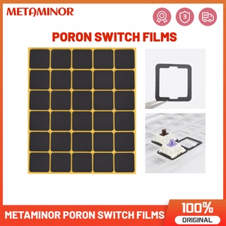 METAMINOR Switch Film 120pcs Poron Pack Mechanical Keyboard Switches Films PH