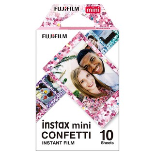 FujiFilm Instax Mini 7s 8 9 11 40 Liplay Link Instant Film Confetti Frame 10 Sheets