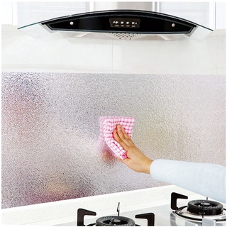 HOTHOTOil-proof Aluminum Foil Kitchen Sticker Heat Resisting Waterproof Stove Cabinet Cooktop Self A (8)