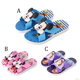 [Bayar Di Tempat]BABYL new children's Sophia non-slip soft bottom slippers (8)