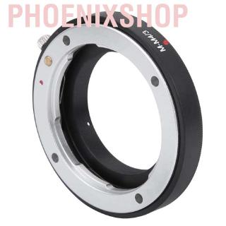 Phoenixshop M-M4/3 Metal Lens Adapter Ring for Leica M Mount to Fit M4/3 Camera