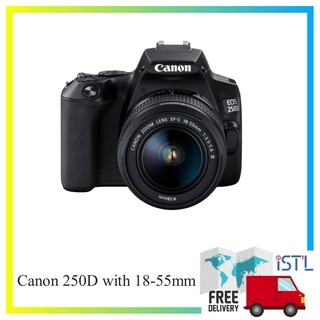 Canon EOS 250D EF-S 18-55mm f/3.5-5.6 DC III Lens Kit Set