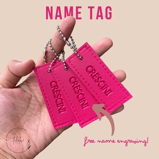 Personalized Bag Tag / Key Holder / Luggage Tag - FREE name engraving! #HolaCraftShop