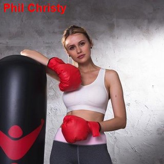 ☽Boxing Gloves Leather Combat Fighting Sports Training Glove