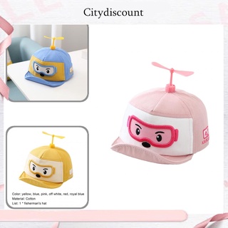 City Soft Hat Adorable Kids Sunscreen Hat All-match for Outdoor