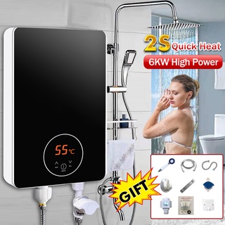 Speed electric water heater Household instant tankless water heater Constant temperature shower set