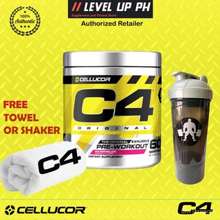 Cellucor C4 Pre-Workout 30 or 60 servings with Free shaker