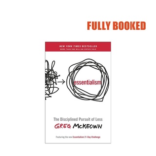 Ready stock Essentialism: The Disciplined Pursuit of Less (Paperback) by Greg McKeown