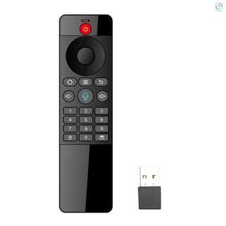 TZ06 2.4G Mini Remote Control USB Wireless Receiver with Voice Input for Android TV Box HTPC Mini PC