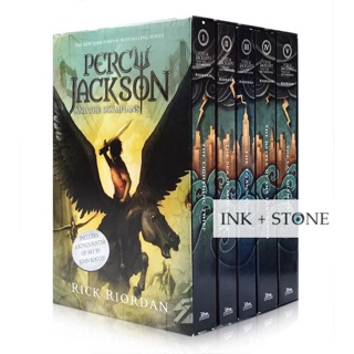 Percy Jackson and the Olympians by Rick Riordan The Lightning Thief Sea of Monsters (1)