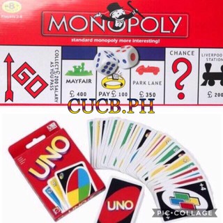 Monopoly funny board game MONOPOLY BOARD GAME FREE UNO CARDS