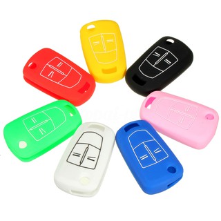2 Btns Silicone Rubber Flip Key Cover Case Cover For_Ap