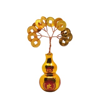Fea.ph Gold Gourd for Home Décor and Giveaways Lucky Charm, Money Tree
