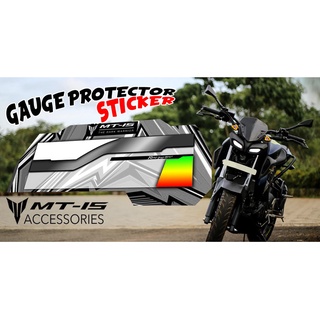 【Ready Stock】✷Gauge Protector Yamaha MT15 Silver