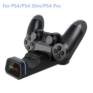 Dual USB Handle Fast Charging Dock Station Stand Charger for PS4/PS4 Slim/PS4 Pro Game Controller