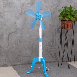 ▩∏ZH 5 Blades Stand Fan Portable Stand Fan Foldable Stand Fan Electric Fan Adjustable Mini Stand Fan