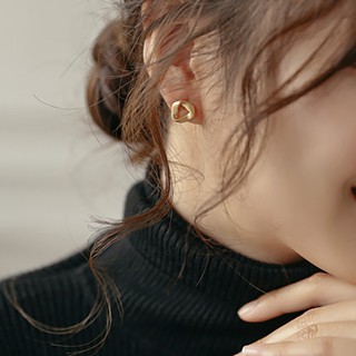 「Leterly」European and American style triangle irregular earrings (4)