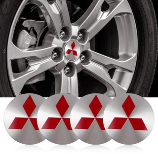 Mitsubishi Car Styling 4pcs Car Wheel Center Hub Caps Cover Rim Sticker U-218