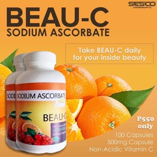 BEAU-C sodium ascorbonate plus -500mg