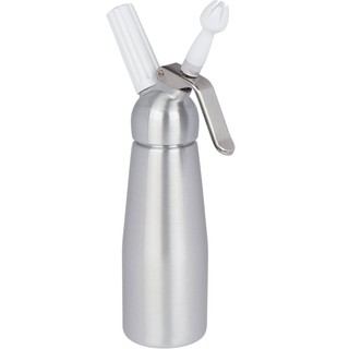 Raffles Artisan Aluminum Whipped Cream 0.5L Dispenser (Silver) cream whipper design frappucino