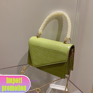 ✑✻◆Small fresh lady bag 2021 new trendy fashion wild ins chain messenger net red portable square