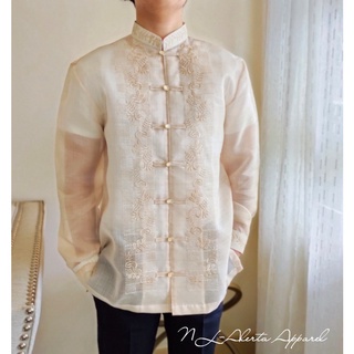 Toy CHINESE BARONG FOR MEN PURE EMBROIDERED MODERN BARONG FOR MEN