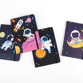 Winzige A6 Hardcover Ruled Notebook Astronaut Design School Office Supplies