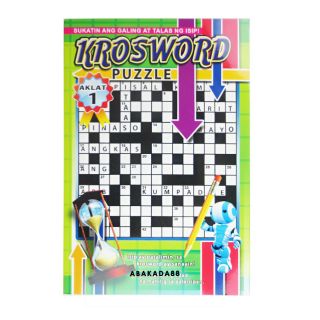 Krosword Puzzle Books Crossword Tagalog