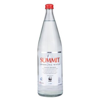 Summit Sparkling Water Glass Bottle 1000ml