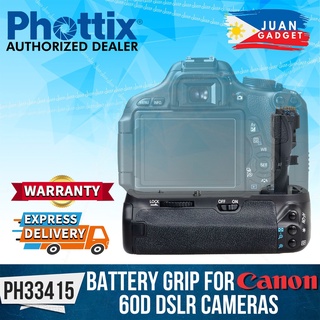 Phottix Battery Grip BG-60D Premium Series For 60D Canon DSLR Camera