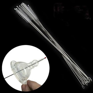 COD!G 10Pcs Stainless Cleaning Pipe Brush Straw Cleaner (3)