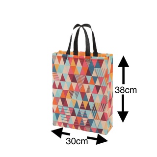 Non-Woven Shopping Bag Printed Eco bag Hand bag Gift bag party bag fashion design Water Proof 1pc