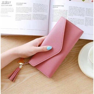 Ang bagong[wholesale]✲❉YQY Damieve Envelope Long Wallet (Leather)