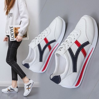 Casual White Sneakers Women 2021 Spring New Hot Style Women&#39;s Flat Non-slip Sports Shoes Running