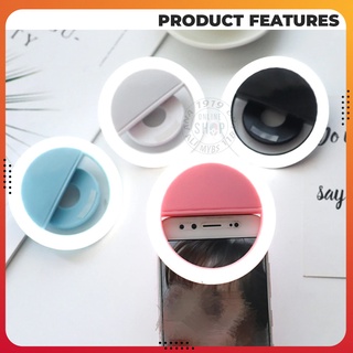 Selfie Clip Ringlight - Portable Mini LED Selifei Ring light (2)