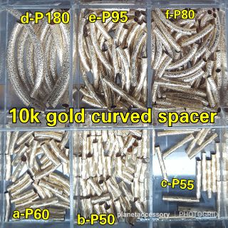 10k Gold spacer ( sold per piece) (1)