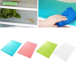 XY 4 pcs Refrigerator Mats Antibacterial Anti-Milding Mat Anti Fouling Pad