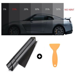 【Ready Stock】♂卍50cm*3m 15% VLT Black Pro Car Home Glass Window Tint Tinting Film Roll